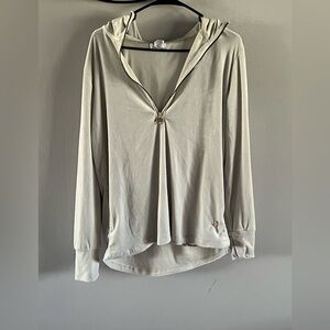 Elegant Gray Women's Top